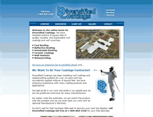 Tablet Screenshot of diversifiedcoatings.us